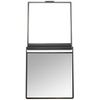 Double-Sided Compact Mirror Black Y – 8071 