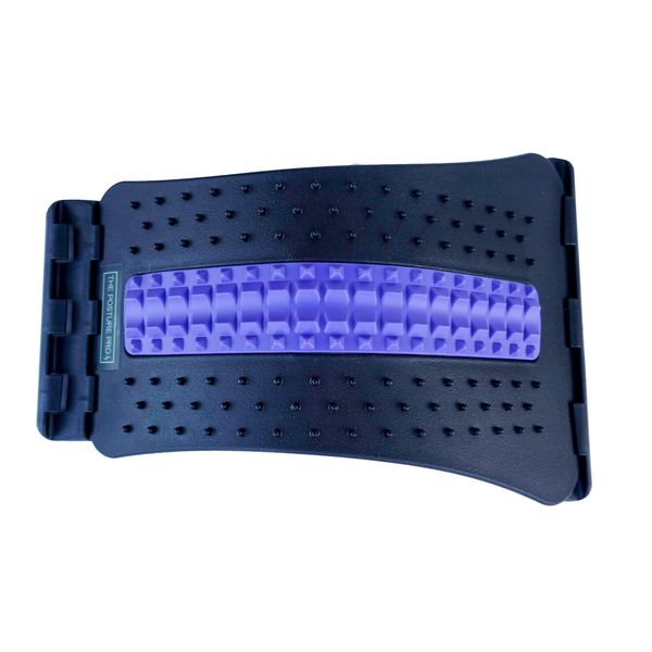 OR8 Wellness Back Stretcher Posture Massager for Back Relaxation & Pain Relief – Lumbar Support Fitness Stretch Equipment – Adjustable and Portable