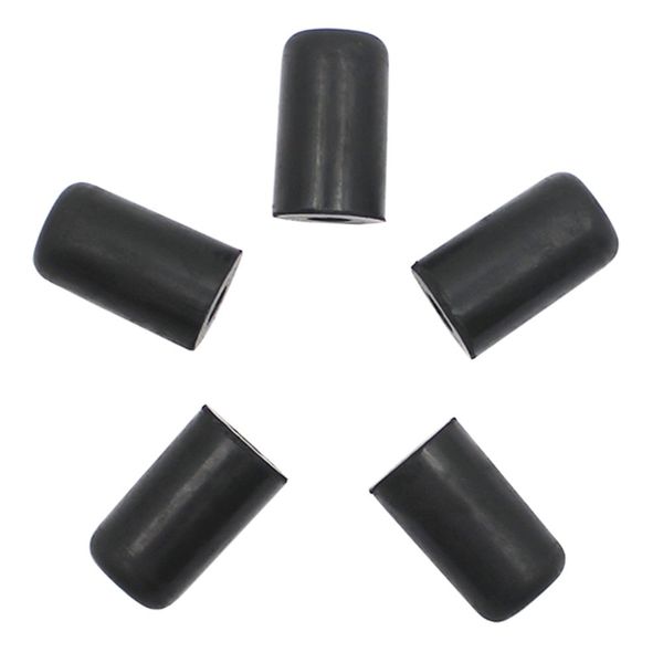 cello stachelgummi,Cello Stachel Gummi,Cello Endstift Cello End Pin Gummi Kappe 5 Stück Protector Tragbare Rutschfeste Matte Für Cello-Endstift Instrument Zubehör,Schwarz