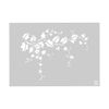 The Stencil Studio Trailing Ivy Reusable Stencil - Ideal for home decorating projects. Size Extra Small (A5) (10233XS)