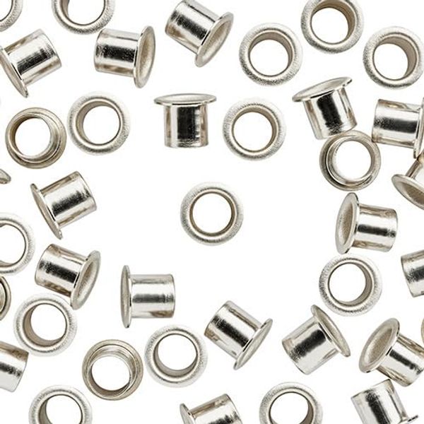 WidgetCo 1/4" Nickel Shelf Pin Sleeves (Qty 100)