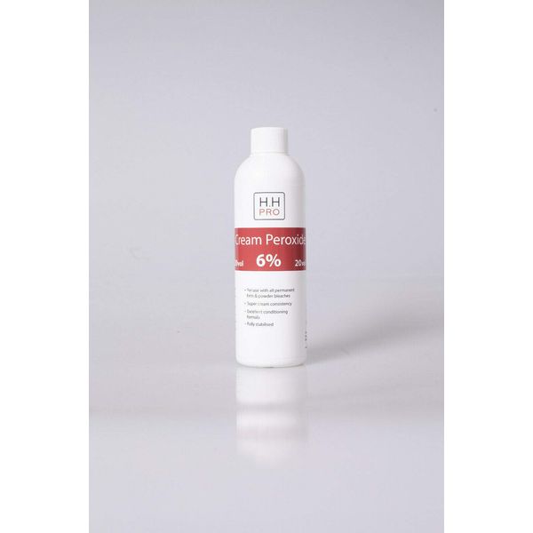 HH Pro Cream Hair Colour Tint Peroxide Developer 6% (20 volume) 250ml