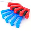 2PCS (Blue+Red) Hair Styers Styling Accessories Sponge French Hair Twist Braider Braiding Tool DIY Hair Machine for Women Lady Girl