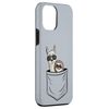 iPhone 14 Pro Max Hipster Llama & Sloth With Sunglasses In Pocket Case