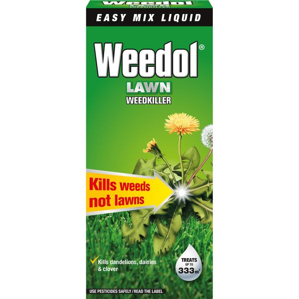 Weedol Concentrated Lawn Weedkiller, Easy Mix Liquid, 500 ml