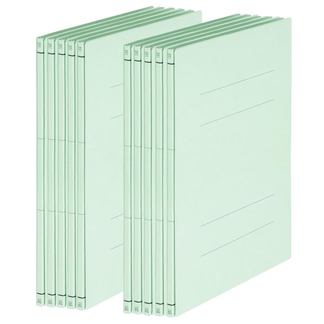 Plus File, Flat File, Expandable, Thick Bound Type, A4, Vertical, Blue, 10 Books, FL-121SE-EP 88-895 x 10