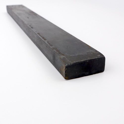 A36 Steel Rectangular Bar, Unpolished (Mill) Finish, ASTM A36, 1/4" Thickness, 2" Width, 12" Length, OnlineMetals