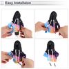 RATCHROLL Gear Shift Knob Cover Decoration Stick Shifting Handle Protector Cow Fabric 1 Pc