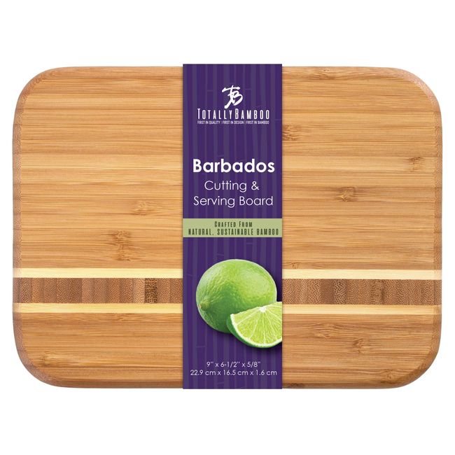 Totally Bamboo Lil' Surfer Surfboard Shaped Bamboo Serving and Cutting  Board, 14-1/2 x 6, Brown