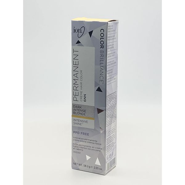 Ion 6NN Dark Intense Blonde Permanent Creme Hair Color 6NN Dark Intense Blonde