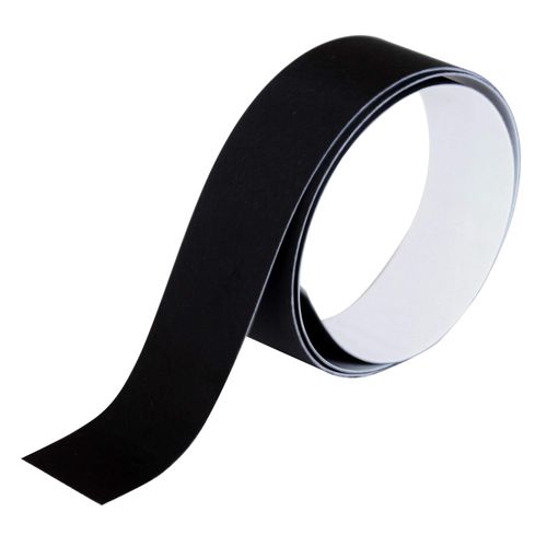 Wake Industry AHW132 Reflective Tape for Cloths, Black, 0.7 x 0.2 ft (18 mm x 0.5 m), Bicycle, Helmet, Sign,