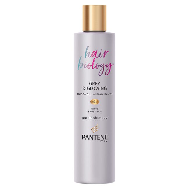 Pantene Hair Biology Silver/Mor Şampuan Sarı Saçlar İçin Turunculaşma Karşıtı, 250 ml