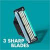 Gillette Mach3 Men's Razor Blades, 4 Blades