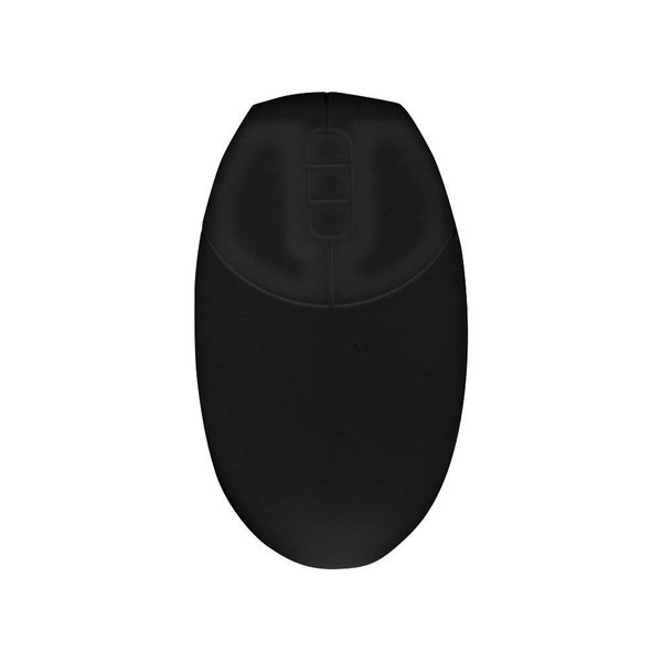 Medical Sealed IP-68 Silicone Mouse Black