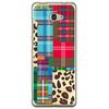 SECOND SKIN Patchwork (Soft TPU Clear) design by ROTM/for BASIO4 KYV47/au AKYV47-TPCL-702-J136