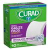 Curad Non-Woven Pro-Gauze, 2" x 2", 10 Count, Pack of 6