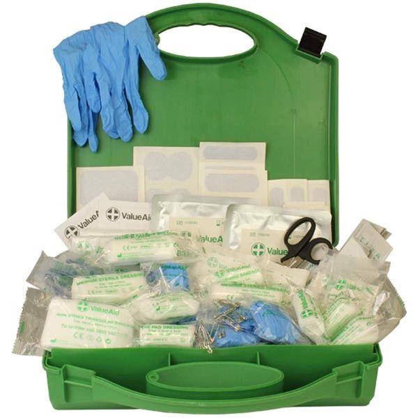 Value Aid Small BSI Catering First Aid Kit Essential for All Kitchens