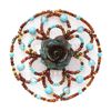 Beaded Kippah for Women - Apache Rose