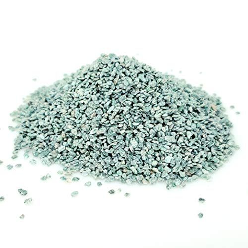 Green Fuschite; Pure & Natural: by World of Wood- Crushed Inlay Stone Perfect for Wood Inlay, Jewelry, Art, and More (COARSE Consistency) (1 oz (28 gr))