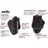 ANOLE OWB Paddle Holster Fits Ruger Max 9mm/57, Hellcat/Hellcat PRO, GX4 & more