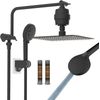 Filtered Shower Head, 10" High Plessure 10-Spray Handheld/Rainfall Shower Head C