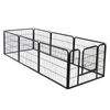 Dog Kennel Exercise Playpen 16 Panel Detachable Multiple Shape Safe For Pet 24"