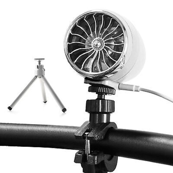 Portable USB  Cooling Fan with Tripod Bike Handlebar Electric Fan Y5R9