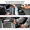 PGYTECH Snaplock Quick Release Plate Compatible with Arca-Swiss for Sony/Nikon/Fuji/DJI Quick Setup Mount with 1/4 Inch to 3/8 Inch Screw, Gimbals, Slider, Tripod Adapter