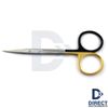New Iris scissors Straight TC 11.5cm Sharp Surgical Dental Surgery Dissecting CE