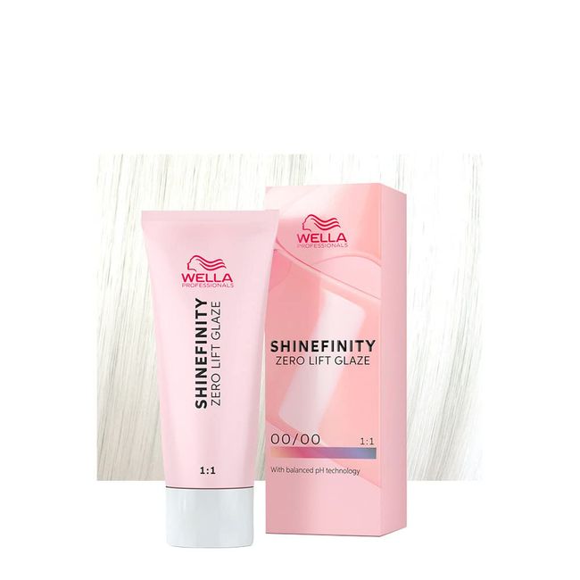 Wella Shinefinity Crystal Glaze 00/00 60ml - demi-permanente neutrale Farbe