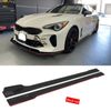 For Kia Stinger 78.7" Lower Side Skirts Extension Rocker Panels Splitter Kit