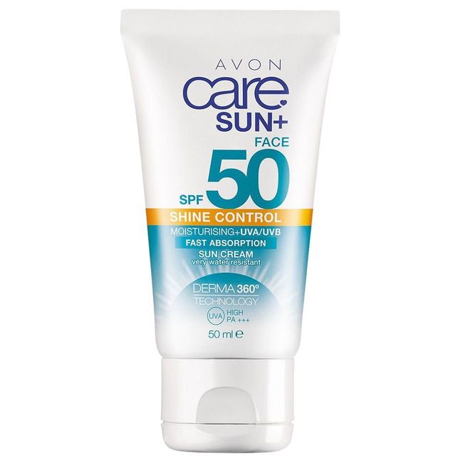 Avon- Sun+ SPF 50 Yağ İçermeyen Güneş Yüz Kremi 50 Ml.