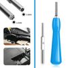 Gamebit Security Screwdriver, Double-Ended 3.8mm 4.5mm Gamebit Screwdriver Bit Set Compatible with NES,SNES,N64,Gameboy,Game Blue