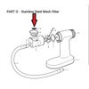 (30) Replacement Mesh Filter Screens for The SMOKING GUN by BREVILLE/PolyScience