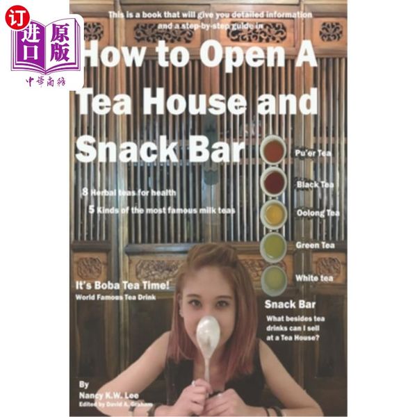 海外直订How To Open A Tea House and Snack Bar 如何开茶馆和小吃店