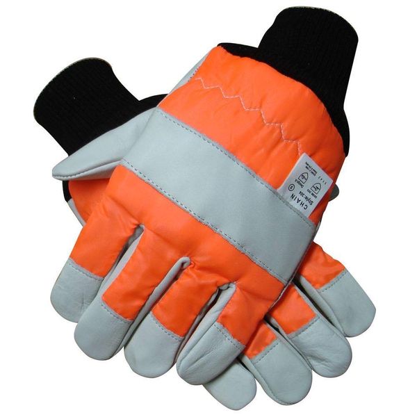 RocwooD Chainsaw Gloves With Both Hand Protection Pro Quality Medium M Size 9