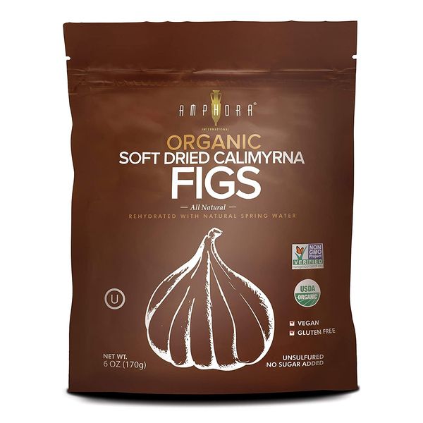 Amphora, Soft Dry Fruit Organic Fig, 6 Ounce ( Pack of 1 )