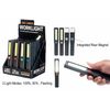 4 Hand Held LED 200 Lumen Work Lights Shop Flashlight 3 Modes W/Magnet FL224WL