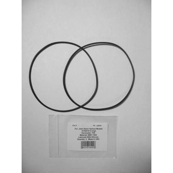 2 Compatible John Deere H144919 O-rings / R&S 158JD / H4A Material