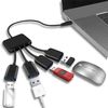 USB C Hub 1-to-4 with Octopus Arms,10.8in Cable,USB2.0 Port for U Disk,Mouse,Keyboard,Printer,Game Controller