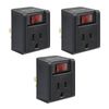 DEWENWILS Grounded Single Port Power Adapter On/Off Switch Plug Outlet Switch