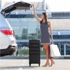 Rolling Cosmetic Case Professional Makeup Train Case 4 in 1 Trolley Makeup Case