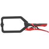 Armor Automatic 10" Locking C Clamp Welding with Swivel Pad (10CCS)