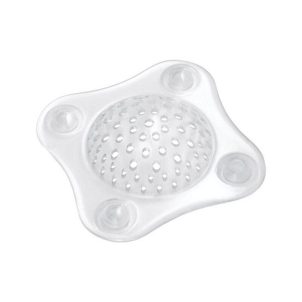 InterDesign 22510 Gloss Clear Plastic Drain Protector 1 H x 4 W x 4 L in.