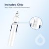 Replacement for RPWFE, RPWF (Built-In CHIP) Refrigerator Water Filter, Compatibl