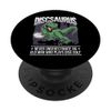Cool Disc Golf Player I Dinosaur T-Rex Frisbee Disc-Saurus PopSockets Swappable PopGrip