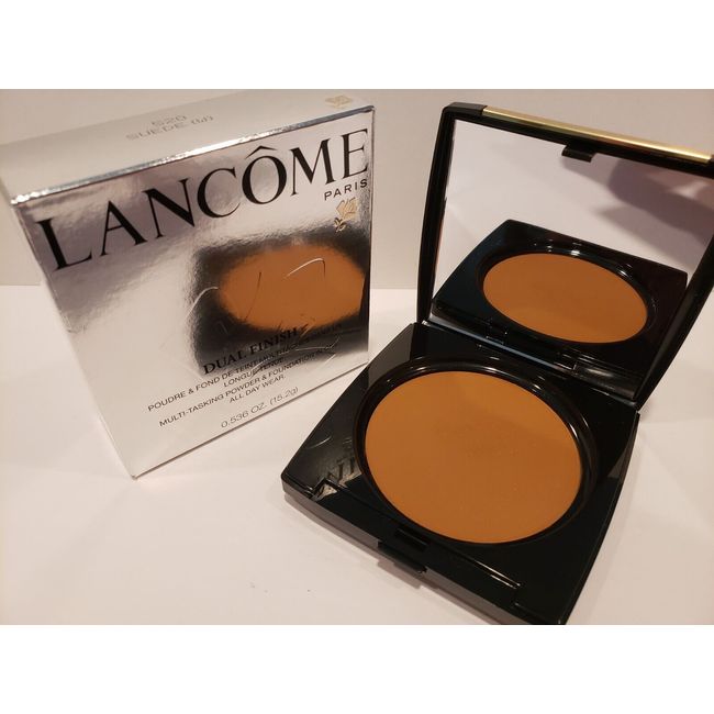 Lancome Dual Finish Multi-Tasking Powder & Foundation In One #520 Suede W