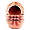 Eoonfirst Foil Cupcake Liners Standard Baking Cups 100 Pcs (Rose Gold)