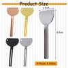 4-Piece Toothpaste Tube Squeezer, Metal Tube Squeezer, Simple Solid Color Squeezer, Convenient Tube Squeezer Tool, Multi-Functional Tube Squeezer