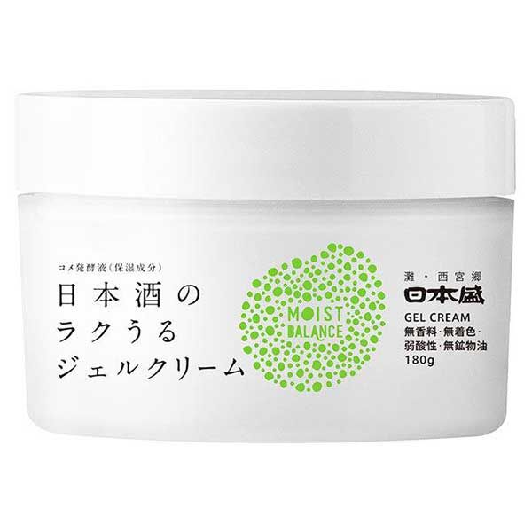 Nipponmori Japanese sake easy gel cream  (not applicable to Okinawa) 180g [Nipponmori 608991 Cosmetics Skin Care]